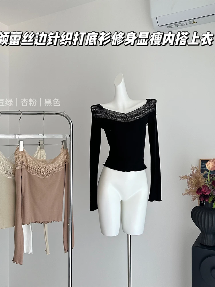 Женская черная готическая кружевная футболка Harajuku, корейская эстетичная футболка Y2k, винтажные футболки с длинными рукавами, мусорная одежда 2000-х годов, осень
Женская черная готическая кружевная футболка Harajuku, корейская эстетичная футболка Y2k, винтажные футболки с длинными рукавами, мусорная одежда 2000-х годов, осень