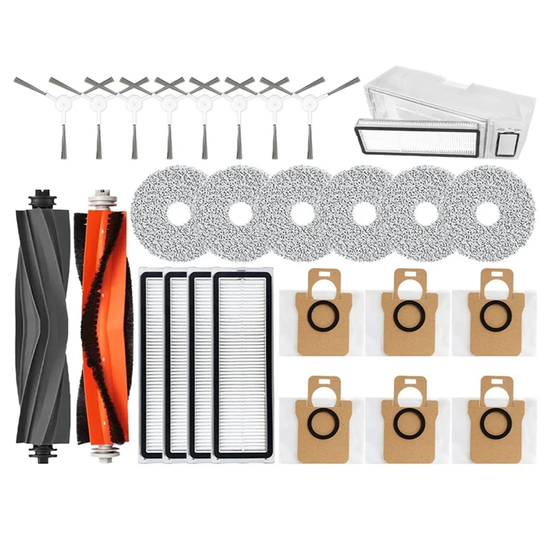 For Dreame L10S Ultra / S10 Pro Accessories For XIAOMI Mijia Omni 1S B101CN Robot X10+ Vacuum Main Side Brush Filter
For Dreame L10S Ultra / S10 Pro Accessories For XIAOMI Mijia Omni 1S B101CN Robot X10+ Vacuum Main Side Brush Filter