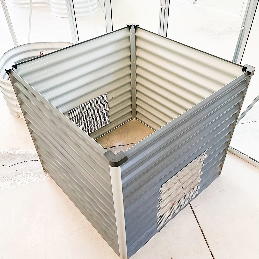 Vitavia CR-CPGR Modern Outdoor Home Composting Equipment Steel Worm Compost Bin 0.6m Capacity for Garden Backyard Courtyard
Vitavia CR-CPGR Modern Outdoor Home Composting Equipment Steel Worm Compost Bin 0.6m Capacity for Garden Backyard Courtyard