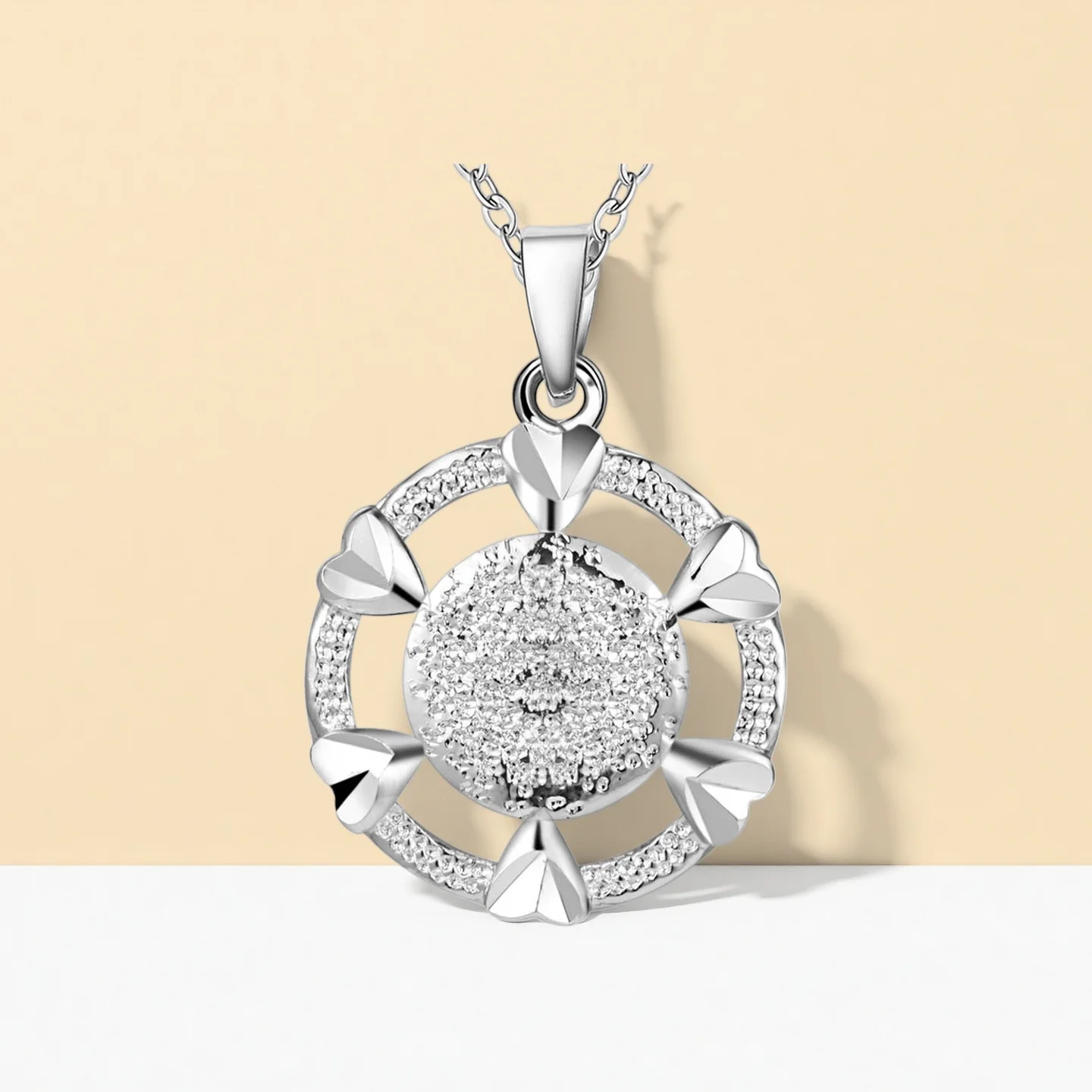 925 Sterling Silver Necklace Simple Pendant for Women High Quality Wedding Engagement Jewelry Fashion Holiday Gifts Party
925 Sterling Silver Necklace Simple Pendant for Women High Quality Wedding Engagement Jewelry Fashion Holiday Gifts Party