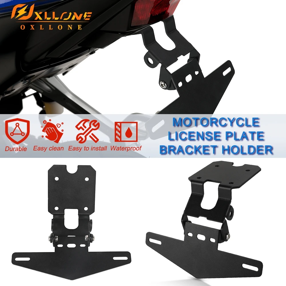 Motorcycle FOR YAMAHA YZF R15 V3 R15V3 2017-2021 Rear License Plate Holder Number Plate Bracket Accessories 2020 2019 2018 2017
Motorcycle FOR YAMAHA YZF R15 V3 R15V3 2017-2021 Rear License Plate Holder Number Plate Bracket Accessories 2020 2019 2018 2017