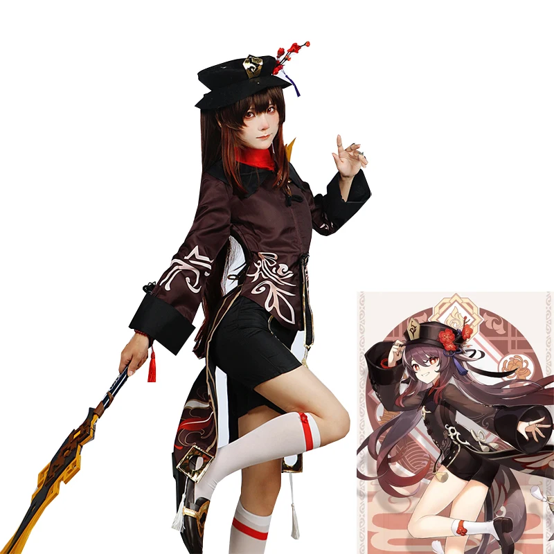Genshin Impact Original Skin Hu Tao Косплей Костюм Игровая Униформа Женские Костюмы на Хэллоуин Карнавальная Одежда Аниме Наряды Полный Комплект
Genshin Impact Original Skin Hu Tao Косплей Костюм Игровая Униформа Женские Костюмы на Хэллоуин Карнавальная Одежда Аниме Наряды Полный Комплект