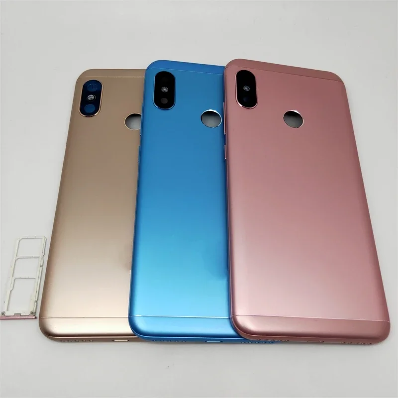 Back Cover For Xiaomi Mi A2 Lite For Redmi 6 Pro backshell Cover Rear Door Housing Case With Camera Lens+Power Volume Button
Back Cover For Xiaomi Mi A2 Lite For Redmi 6 Pro backshell Cover Rear Door Housing Case With Camera Lens+Power Volume Button