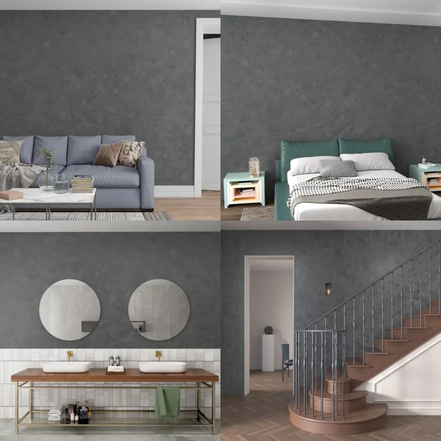 31×354 Big Roll Large Size Wide Thick Grey Concrete Wallpaper Peel and Stick Removable Glossy Adhesive Gray Concrete Cement Con
31×354 Big Roll Large Size Wide Thick Grey Concrete Wallpaper Peel and Stick Removable Glossy Adhesive Gray Concrete Cement Con
