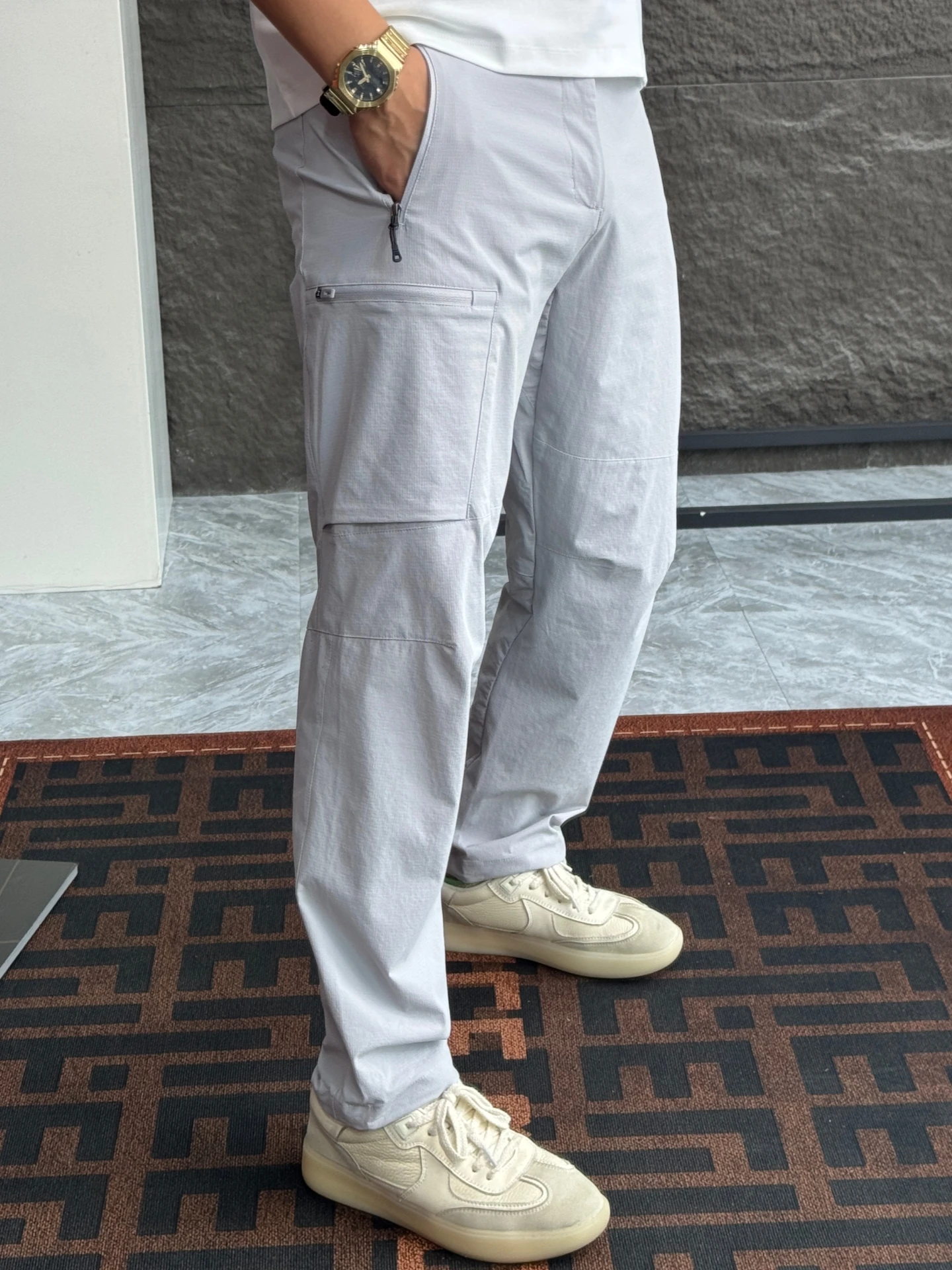 Quick Dry Chopper 1600 Sun Protection Casual Pants Breathable Lightweight Commuting Men's Straight Leg Cool Feeling Pants
Quick Dry Chopper 1600 Sun Protection Casual Pants Breathable Lightweight Commuting Men's Straight Leg Cool Feeling Pants