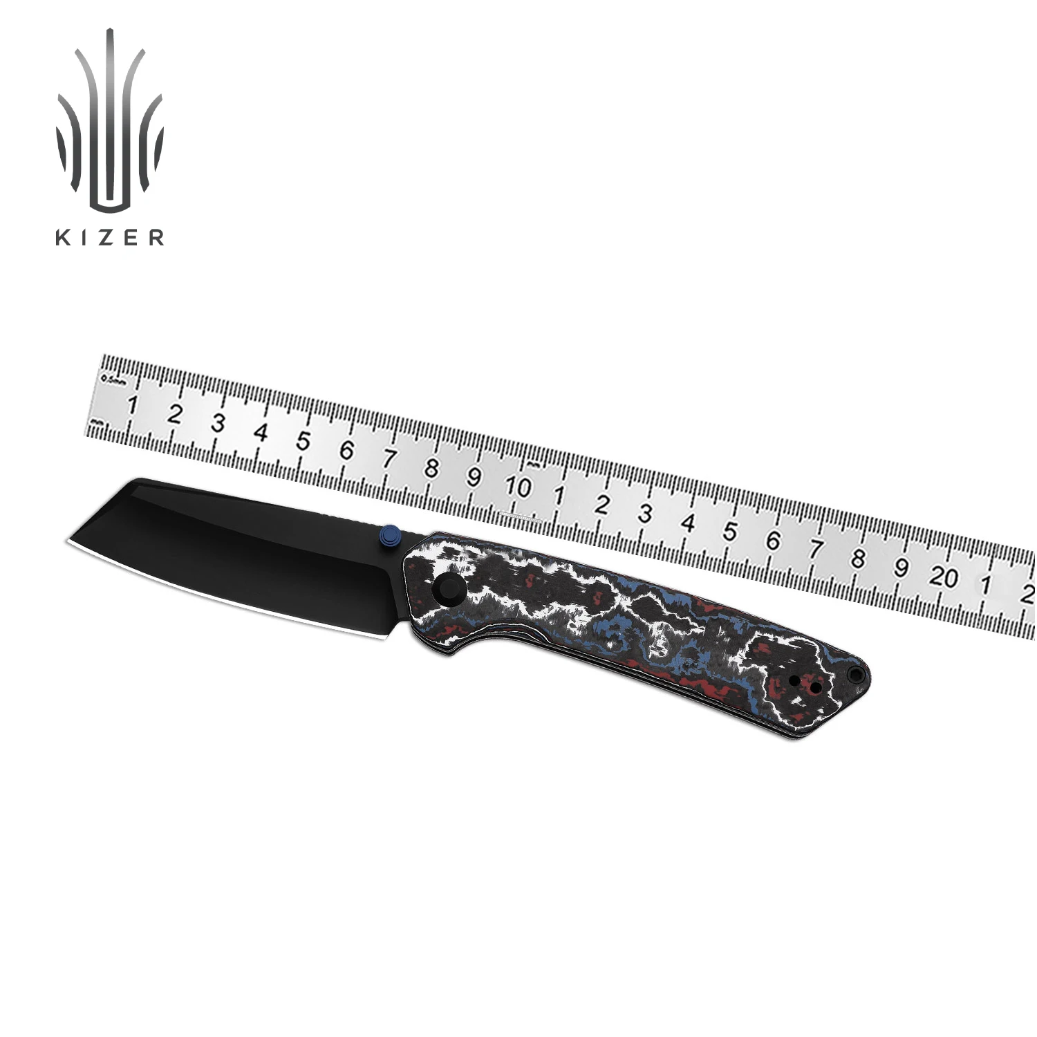 Kizer Folding Madrac Ki3693A1/Ki3693A2 FatCarbon Nebula/Aluminum Handle with S45VN Steel Blade
Kizer Folding Madrac Ki3693A1/Ki3693A2 FatCarbon Nebula/Aluminum Handle with S45VN Steel Blade