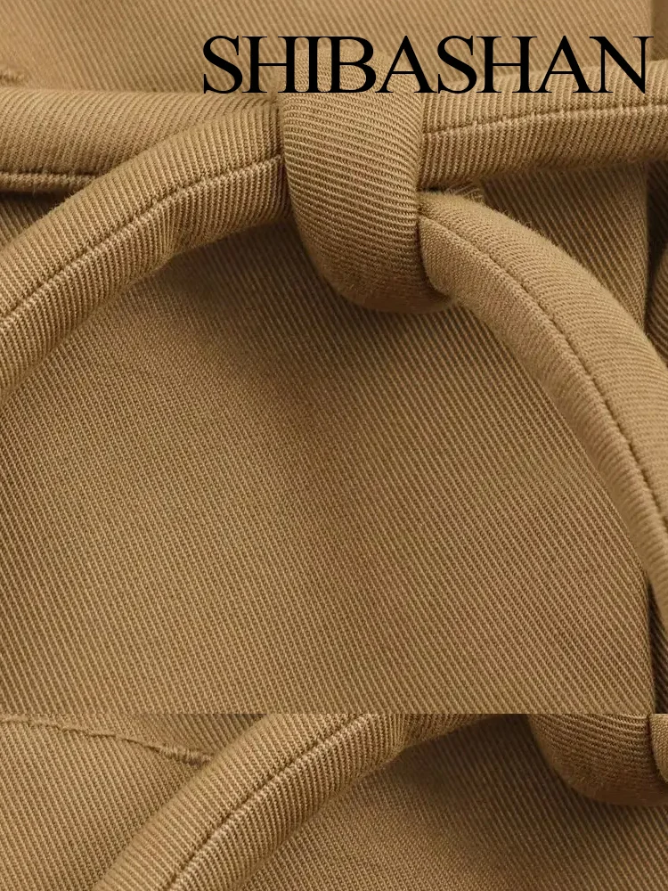 HH женская осенняя повседневная куртка однотонная с отложным воротником на шнуровке украшение однобортная женская новая мода пальто с длинными рукавами
HH женская осенняя повседневная куртка однотонная с отложным воротником на шнуровке украшение однобортная женская новая мода пальто с длинными рукавами