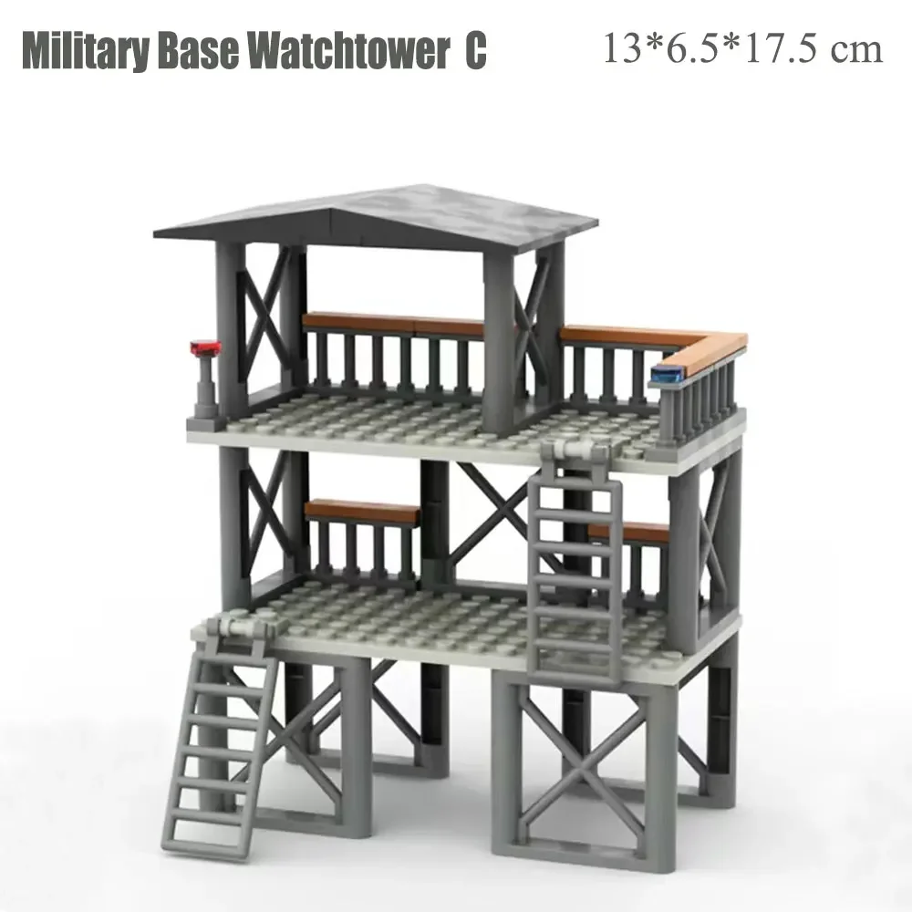 Military Base Watchtower,Simulation War Military Base Sentine, Assembly Building Block Toys,Model Building Block Toys,Boys Toy
Military Base Watchtower,Simulation War Military Base Sentine, Assembly Building Block Toys,Model Building Block Toys,Boys Toy