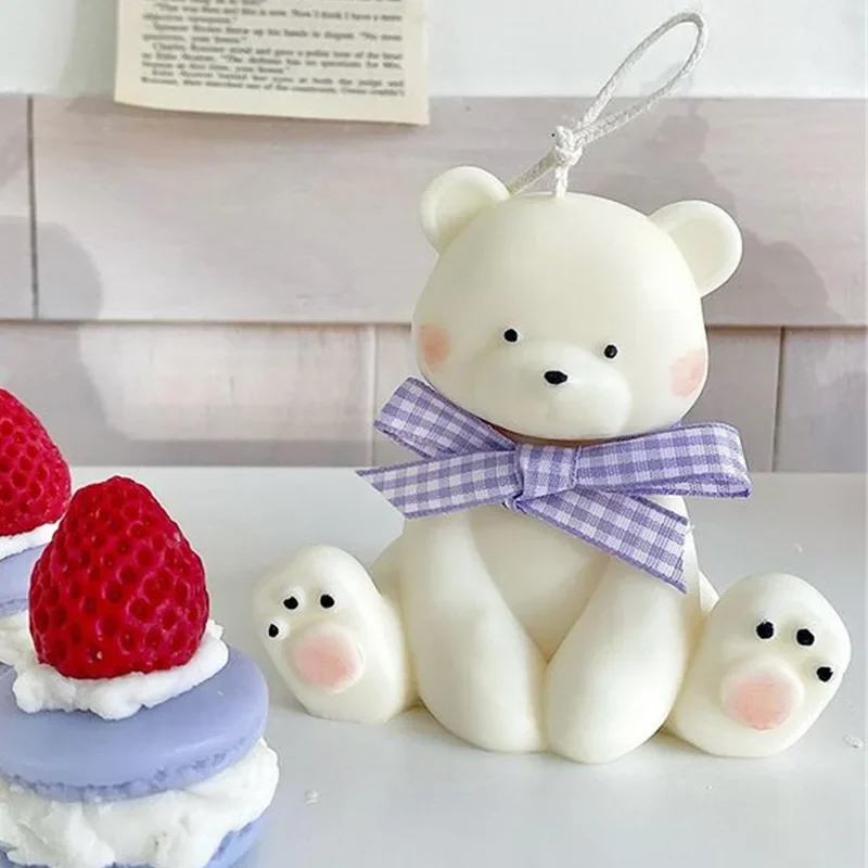 Large Bear Silicone Candle Mold DIY Cute Animal Aromatic Candle Making Handmade Soap Resin Mold Christmas Gifts Craft Home Decor
Large Bear Silicone Candle Mold DIY Cute Animal Aromatic Candle Making Handmade Soap Resin Mold Christmas Gifts Craft Home Decor