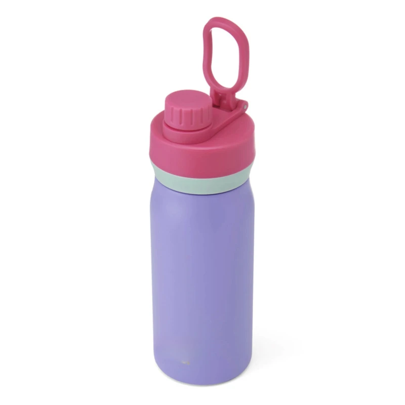 16 oz Stainless Steel Kids Water Bottle with Leakproof Flip-Top Chug Lid, Purple
16 oz Stainless Steel Kids Water Bottle with Leakproof Flip-Top Chug Lid, Purple