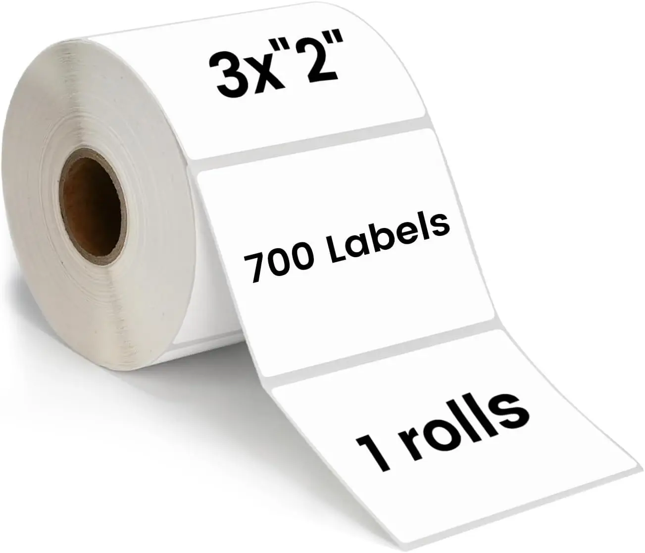 3x2 Inch Direct Thermal Labels, 700 Labels per Roll, for Shipping and Barcode Labeling, Compatible with Zebra Printers
3x2 Inch Direct Thermal Labels, 700 Labels per Roll, for Shipping and Barcode Labeling, Compatible with Zebra Printers