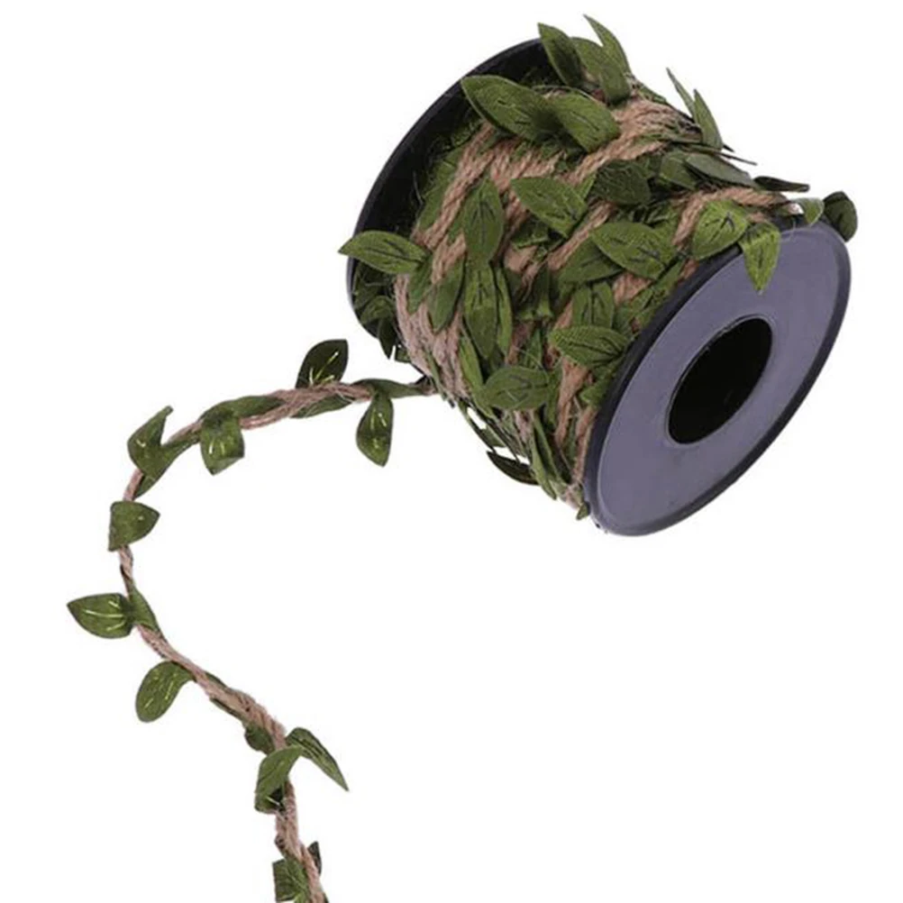 2pc Burlap Leaves Biodegradable Jute Rope Artificial Vines Garland Bridal Tiara Wedding Gifts DIY Crafts Durable Washable
2pc Burlap Leaves Biodegradable Jute Rope Artificial Vines Garland Bridal Tiara Wedding Gifts DIY Crafts Durable Washable