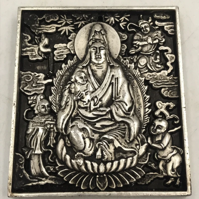 Crafts Antique Carved Dragon Pattern Vintage Style Double-Sided Guanyin Statue Crafts Factory Direct Supply Decoration
Crafts Antique Carved Dragon Pattern Vintage Style Double-Sided Guanyin Statue Crafts Factory Direct Supply Decoration