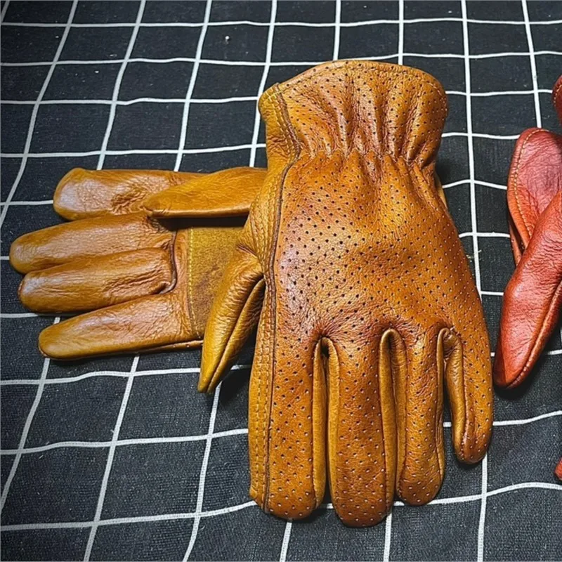 Niche Custom Handmade Summer Cycling Gloves Breathable Mesh Vintage Distressed Cowhide
Niche Custom Handmade Summer Cycling Gloves Breathable Mesh Vintage Distressed Cowhide