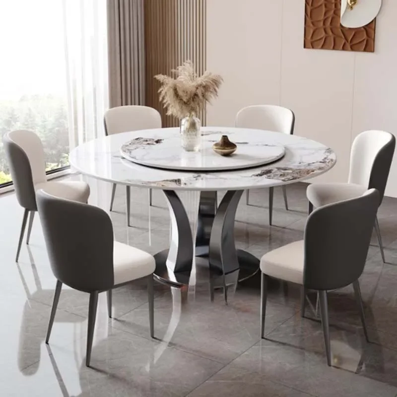Multifuctional Unique Home Table Modern Legs Metal Design Luxury Dining Table Restaurant Round Mesa De Comedor Kitchen Furniture
Multifuctional Unique Home Table Modern Legs Metal Design Luxury Dining Table Restaurant Round Mesa De Comedor Kitchen Furniture