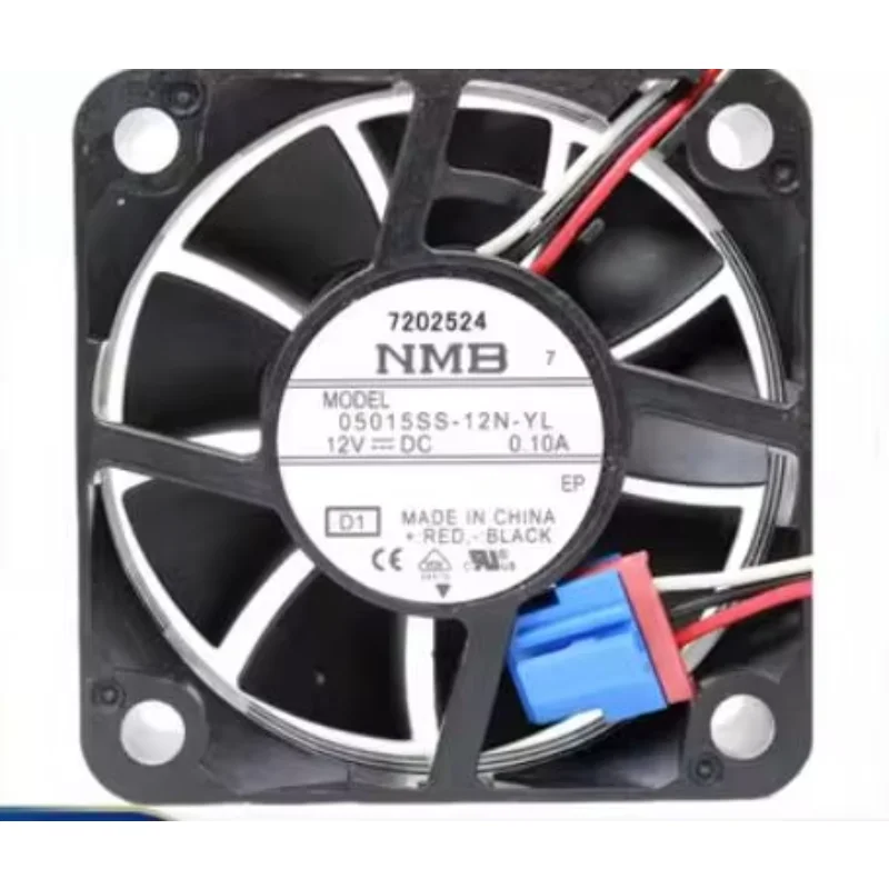 NMB 05015SS-12N-YL DC 12 В 0,10 А 50x50x15 мм 2-проводной охлаждающий вентилятор для сервера
NMB 05015SS-12N-YL DC 12 В 0,10 А 50x50x15 мм 2-проводной охлаждающий вентилятор для сервера