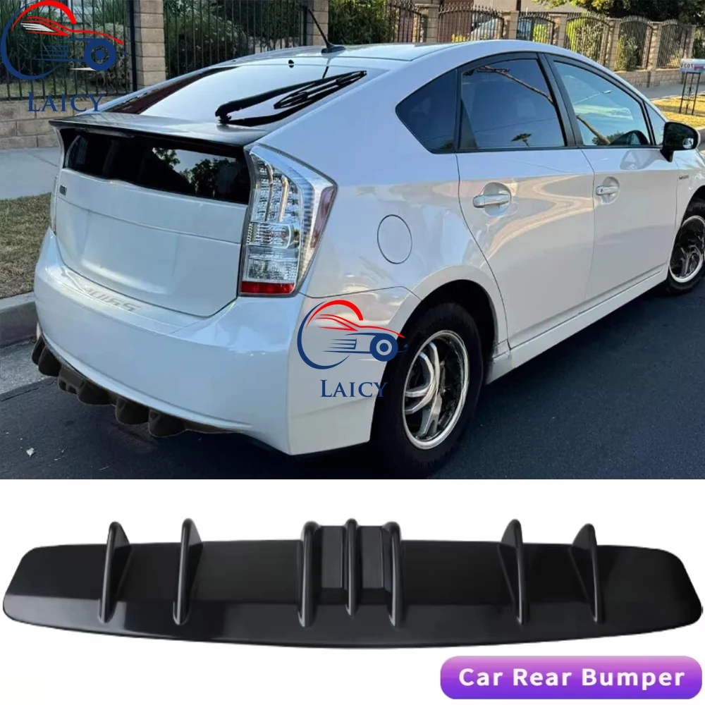 LAICY 7 fins For T0yota Prius 2001-2022 Car Rear Diffuser Fin Bumper Lip Splitter Spoiler Chassis Deflector Lip Kit Black
LAICY 7 fins For T0yota Prius 2001-2022 Car Rear Diffuser Fin Bumper Lip Splitter Spoiler Chassis Deflector Lip Kit Black