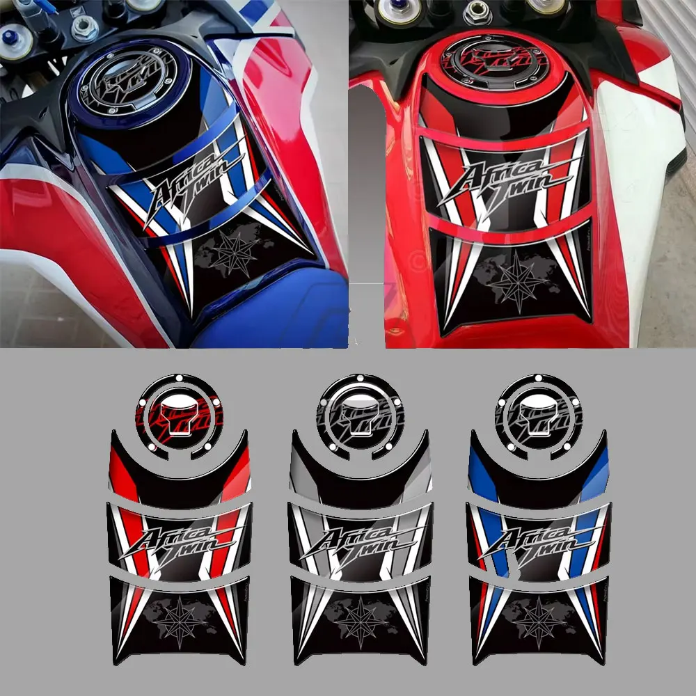 Motorcycle accessoriesFor Honda CRF1000L Africa Twin 2016-2019 3D Motorcycle Fuel Gas Cap Sticker Tank Pad Protector
Motorcycle accessoriesFor Honda CRF1000L Africa Twin 2016-2019 3D Motorcycle Fuel Gas Cap Sticker Tank Pad Protector