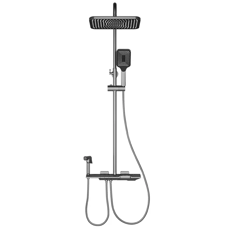 Shower, set, household, full copper, bathroom, rain, bath, faucet, pressurized, constant temperature, digital display
Shower, set, household, full copper, bathroom, rain, bath, faucet, pressurized, constant temperature, digital display