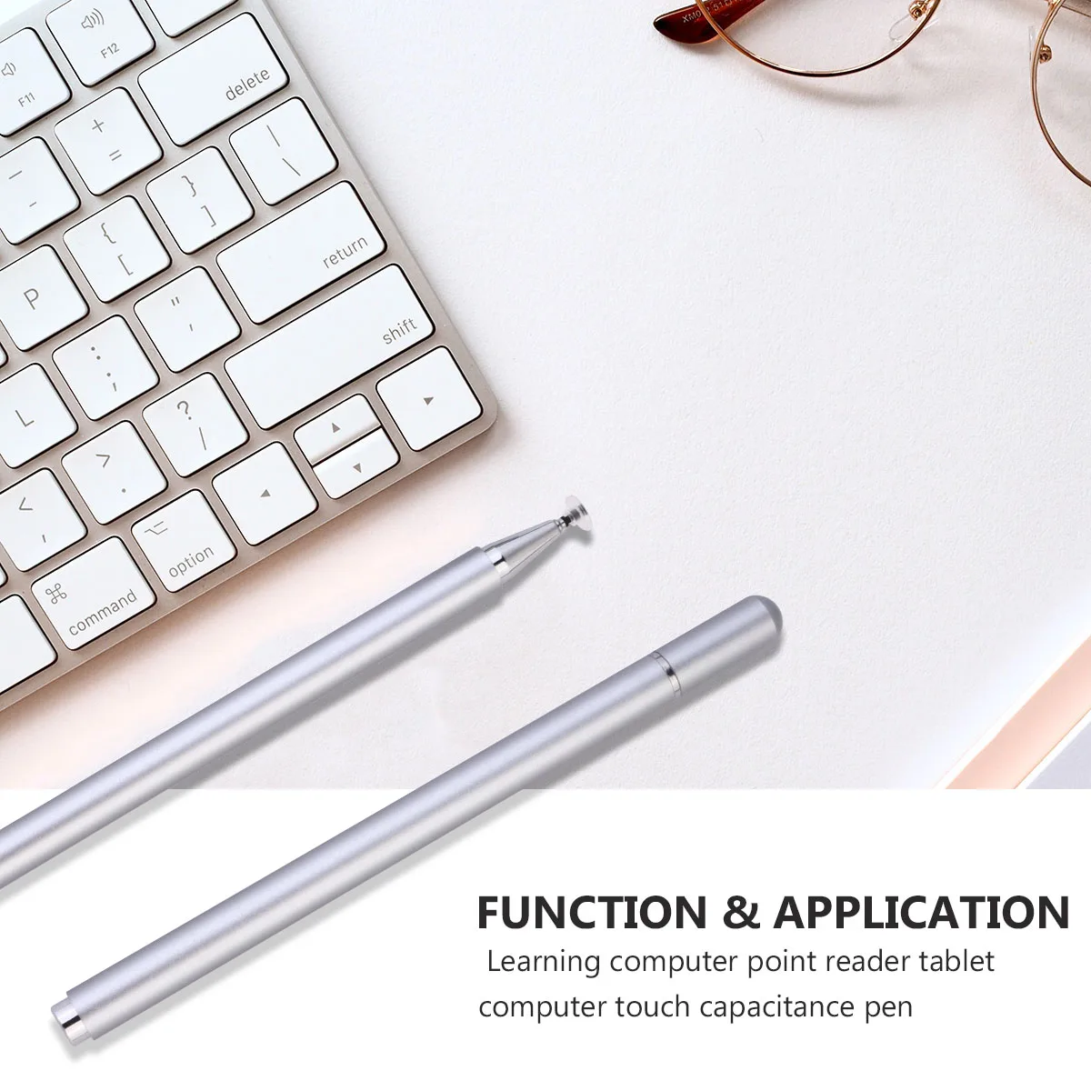 1pc Point Reading Machine Stylus Pen Durable Premium Compatible With All Capacitive Touch Screens Phones Tablet Accessories Grey
1pc Point Reading Machine Stylus Pen Durable Premium Compatible With All Capacitive Touch Screens Phones Tablet Accessories Grey
