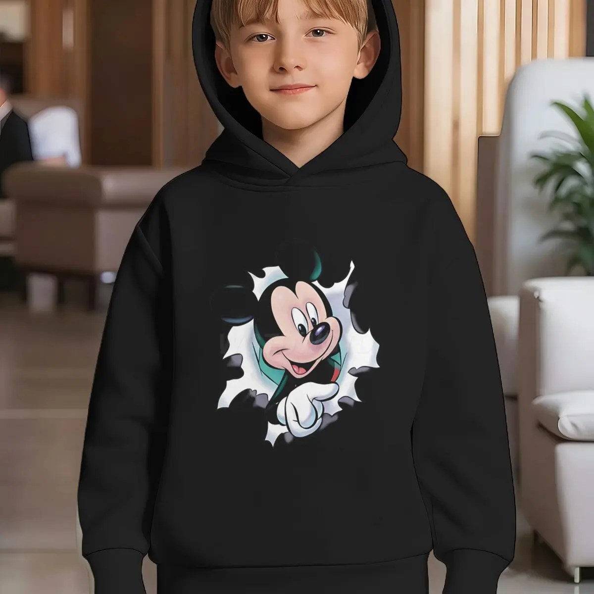 Kids' Mickey Mouse Hoodie Cartoon Characters Sweatshirt Girl Boy Kids Pullover Cool Street Style Casual Hooded Top for Fans
Kids' Mickey Mouse Hoodie Cartoon Characters Sweatshirt Girl Boy Kids Pullover Cool Street Style Casual Hooded Top for Fans