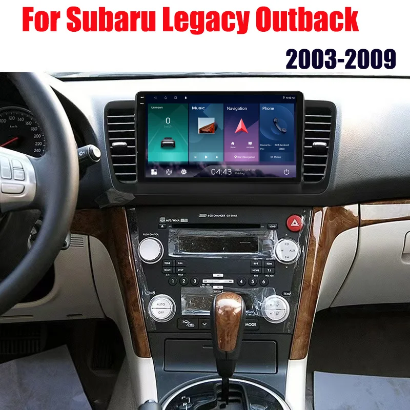 9"For Subaru Outback 3 Legacy 4 2003-2009 Intelligent System Android Auto Car Radio Stereo Multimedia Player Carplay Audio
9"For Subaru Outback 3 Legacy 4 2003-2009 Intelligent System Android Auto Car Radio Stereo Multimedia Player Carplay Audio