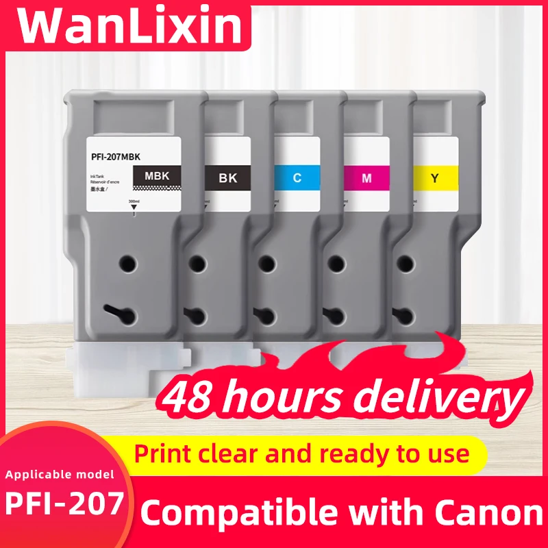 PFI-207 MBK PFI207 PFI 207 Цветной совместимый картридж премиум-класса InkJet для Canon IPF 680 685 780 785 IPF680 IPF780 чернила для принтера
PFI-207 MBK PFI207 PFI 207 Цветной совместимый картридж премиум-класса InkJet для Canon IPF 680 685 780 785 IPF680 IPF780 чернила для принтера