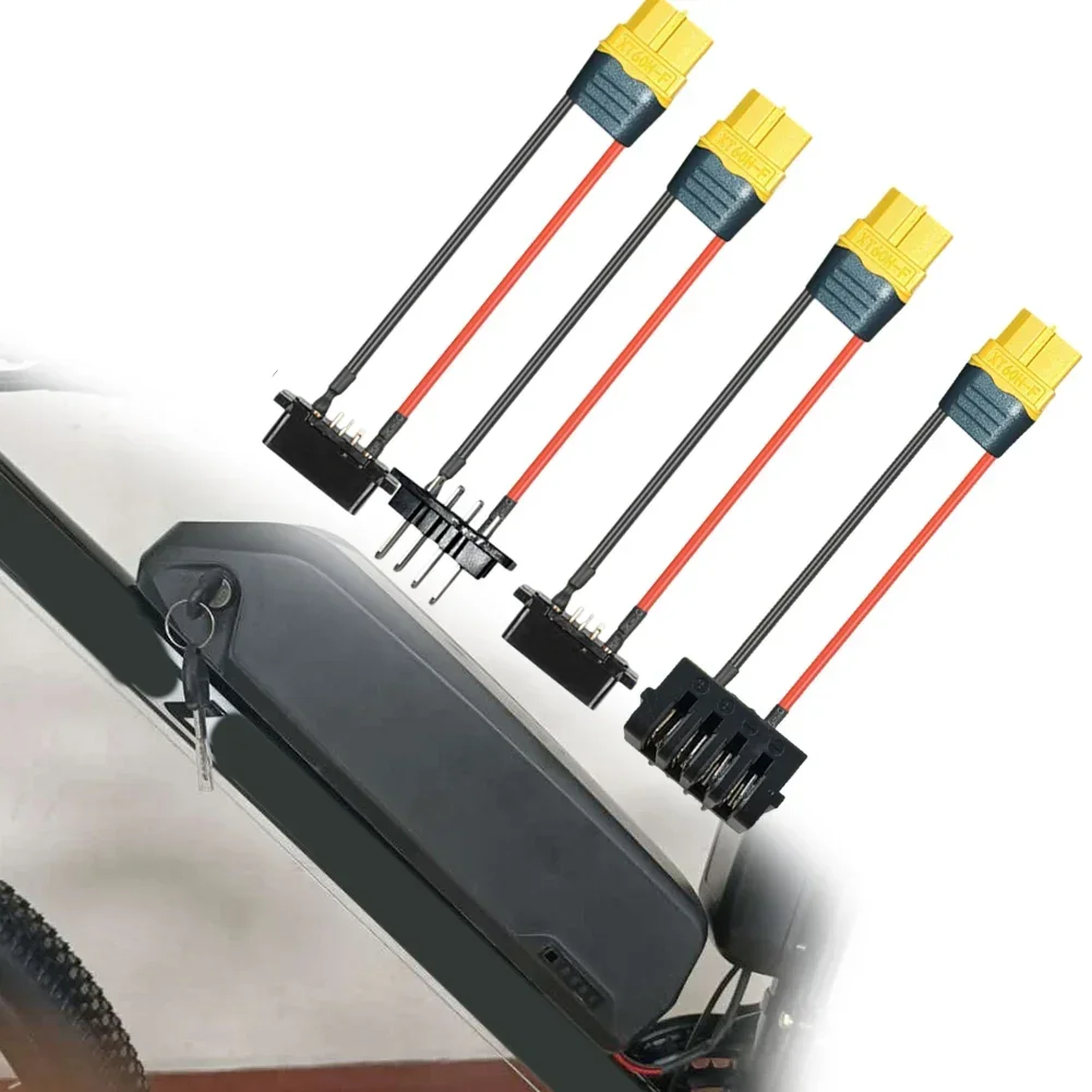 Electric Bicycle Battery Connection Cable For Hailong Battery For XT60 4pin 5pin E-bike Discharge Connector Cycling Parts
Electric Bicycle Battery Connection Cable For Hailong Battery For XT60 4pin 5pin E-bike Discharge Connector Cycling Parts