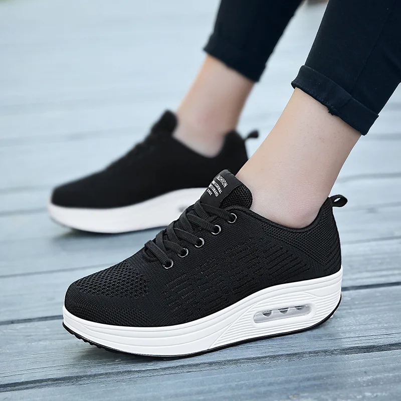 New brand Women Outdoor Casual Sport Shoes Big Size Non Slip Sneakers Slip On Loafers Comfortable Height Increase Swing Shoes
New brand Women Outdoor Casual Sport Shoes Big Size Non Slip Sneakers Slip On Loafers Comfortable Height Increase Swing Shoes