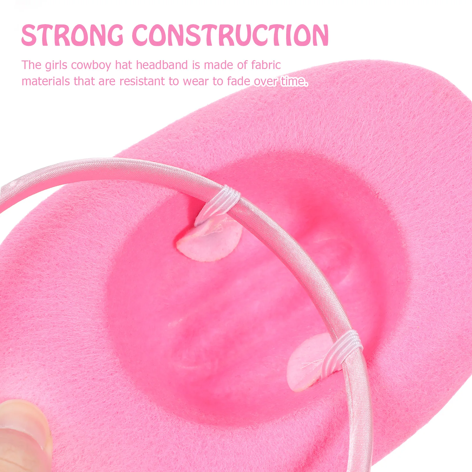 Mini Cowgirl Headband Cute Pink Polyester Elastic Comfortable Women Cowboy Cute Headbands Party Accessory Hairstyle Tool
Mini Cowgirl Headband Cute Pink Polyester Elastic Comfortable Women Cowboy Cute Headbands Party Accessory Hairstyle Tool