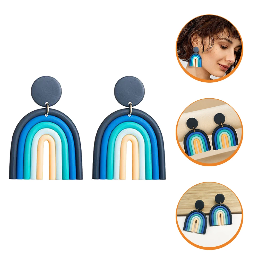 Clay Earrings Polymer Hanging Handmade for Women Dangling Dangly Colourful Miss
Clay Earrings Polymer Hanging Handmade for Women Dangling Dangly Colourful Miss
