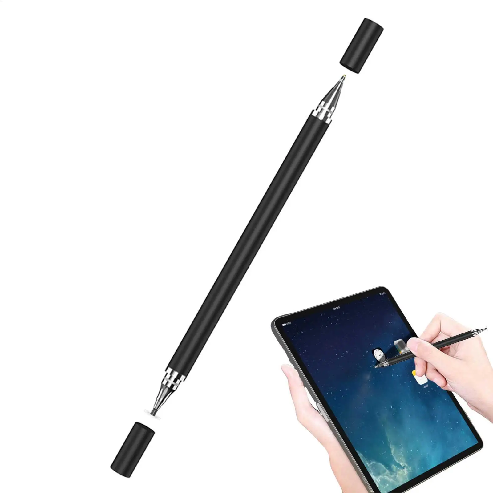 2 In 1 Universal StylusPen For Tablet Mobile Phone Accessories Drawing Tablet Capacitive Screen Touch Pen
2 In 1 Universal StylusPen For Tablet Mobile Phone Accessories Drawing Tablet Capacitive Screen Touch Pen
