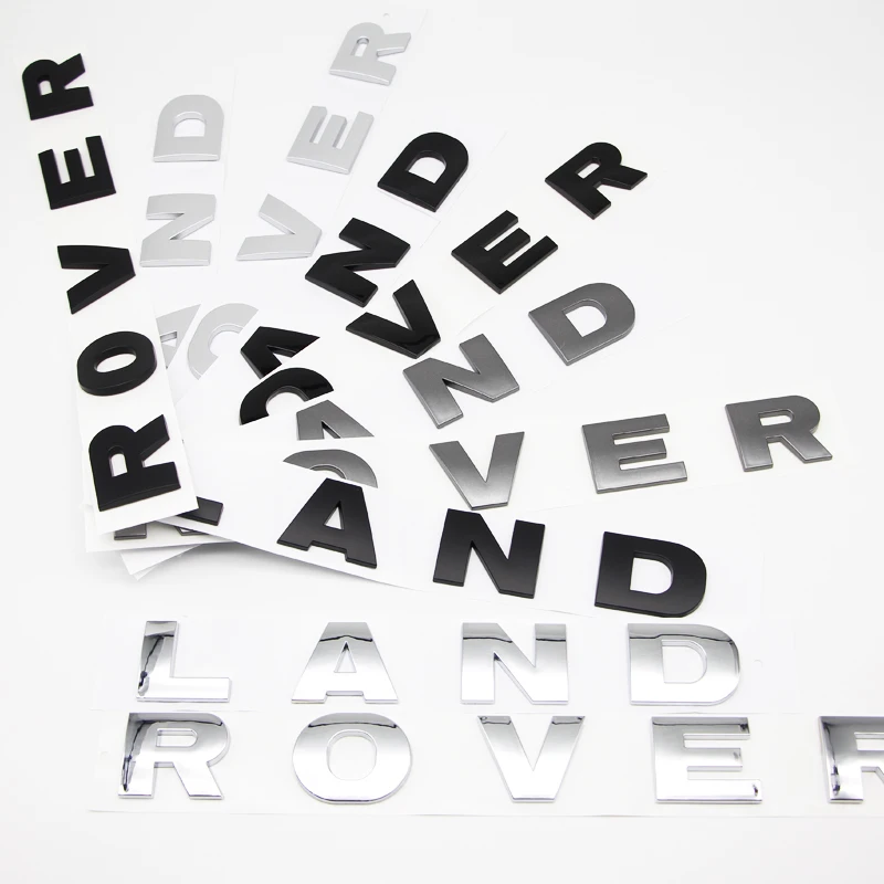 Premium 3D ABS Land Rover Letters Car Front Hood Bonnet Emblem Replacement Accessories For Land Rover Discovery Defender Evoque
Premium 3D ABS Land Rover Letters Car Front Hood Bonnet Emblem Replacement Accessories For Land Rover Discovery Defender Evoque