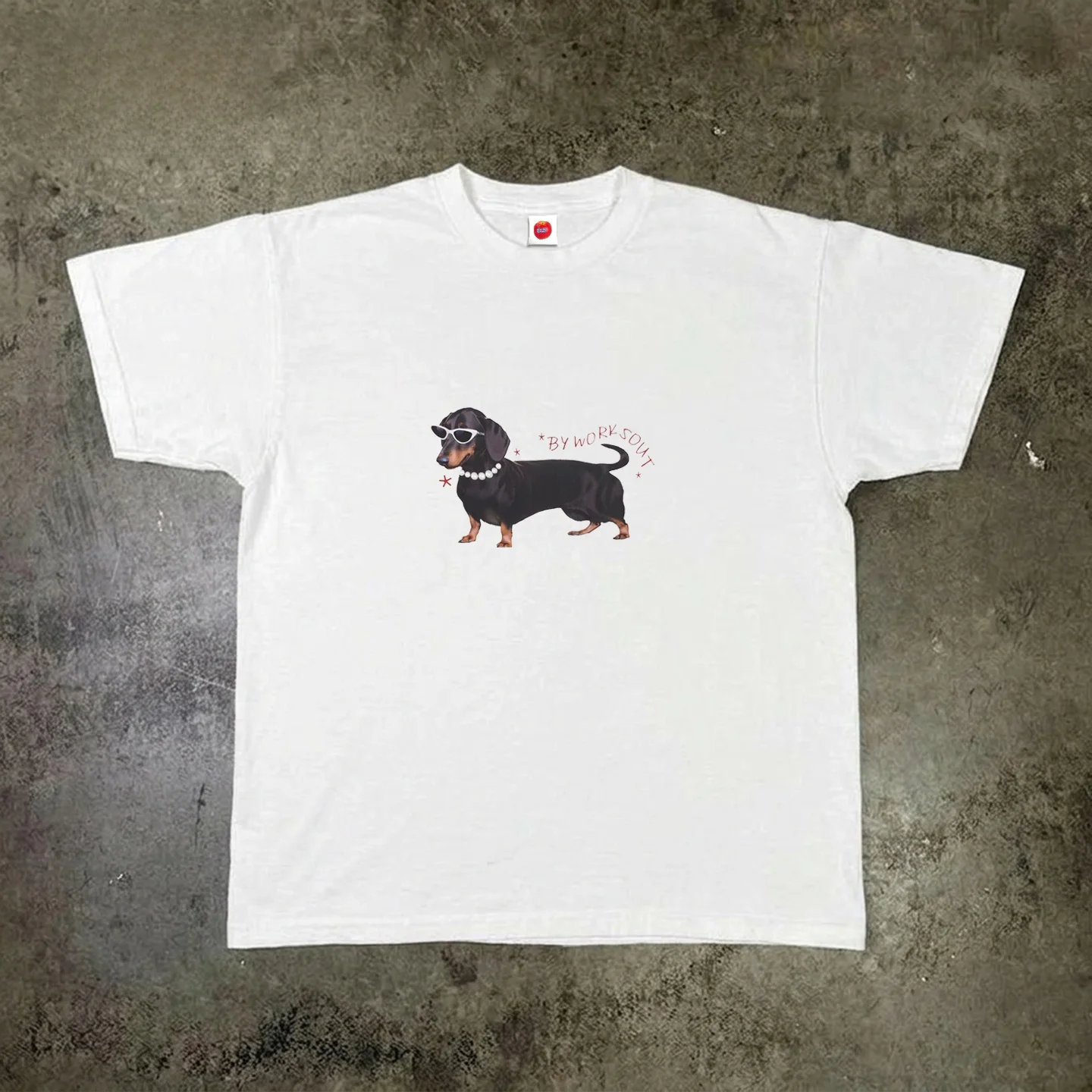 Hand-Painted Simple Style Short-Sleeve T-Shirt Popular Matching Treasure Shop Printed Design Interesting Soul Casual Wear
Hand-Painted Simple Style Short-Sleeve T-Shirt Popular Matching Treasure Shop Printed Design Interesting Soul Casual Wear