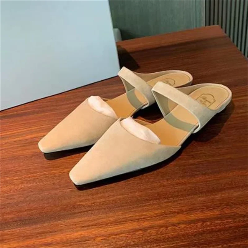 Velvet Shoes For Ladies Pointed Toes Womens Flat Heels PU Leather Female Mules Sewing Lines Chassure Femme Solid Zapatos Mujer
Velvet Shoes For Ladies Pointed Toes Womens Flat Heels PU Leather Female Mules Sewing Lines Chassure Femme Solid Zapatos Mujer