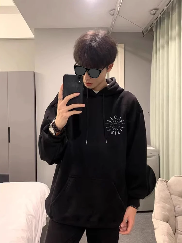 Bla Oversize American High Street Hoodie for Boys Spring Autumn Faion Brand Letter Print Casual Cotton Polyester Sweatirt
Bla Oversize American High Street Hoodie for Boys Spring Autumn Faion Brand Letter Print Casual Cotton Polyester Sweatirt