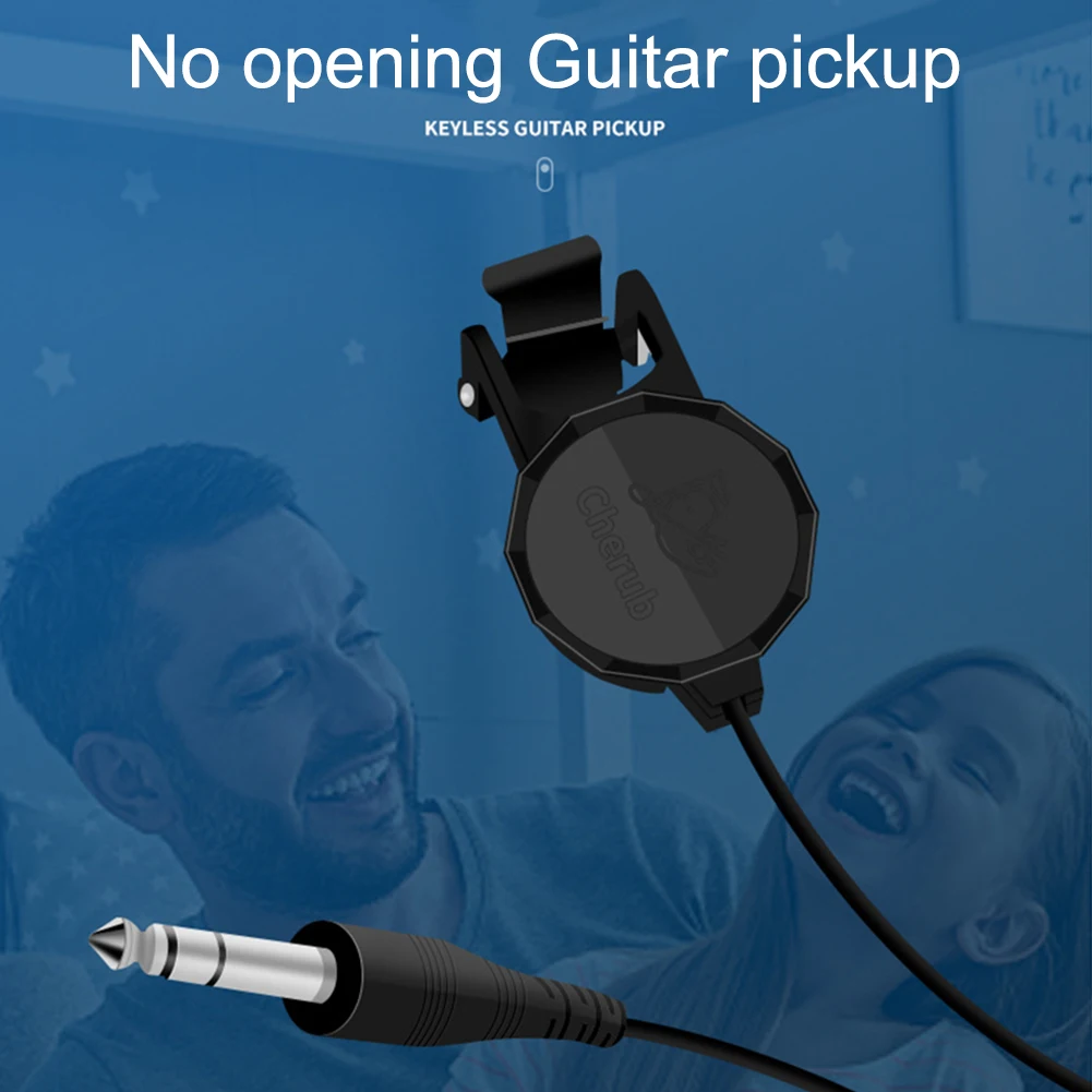 WCP-60G Classical Guitar Pickups Professional 2.5m Cable Clip On Guitara Pickup
WCP-60G Classical Guitar Pickups Professional 2.5m Cable Clip On Guitara Pickup