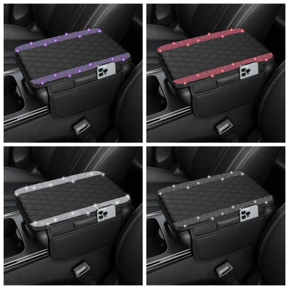 Роскошная блестящая накладка на центральную консоль автомобиля с алмазным узором, универсальные аксессуары для интерьера авто с карманами для хранения, элегантный дизайн
Роскошная блестящая накладка на центральную консоль автомобиля с алмазным узором, универсальные аксессуары для интерьера авто с карманами для хранения, элегантный дизайн