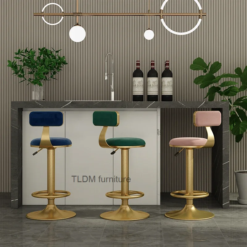 Kitchen counter, bar chair, high player beauty island, bar chair, ergonomic iron height adjustable chair, bar furniture LJ50BS
Kitchen counter, bar chair, high player beauty island, bar chair, ergonomic iron height adjustable chair, bar furniture LJ50BS