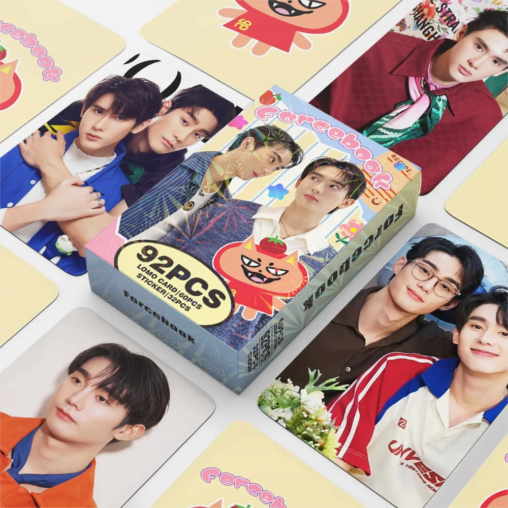 92PCS Forcebook Thai Star Photo Cards Set with Stickers - Force & Book LOMO Collectible Cards for Scrapbook & Fan Support
92PCS Forcebook Thai Star Photo Cards Set with Stickers - Force & Book LOMO Collectible Cards for Scrapbook & Fan Support