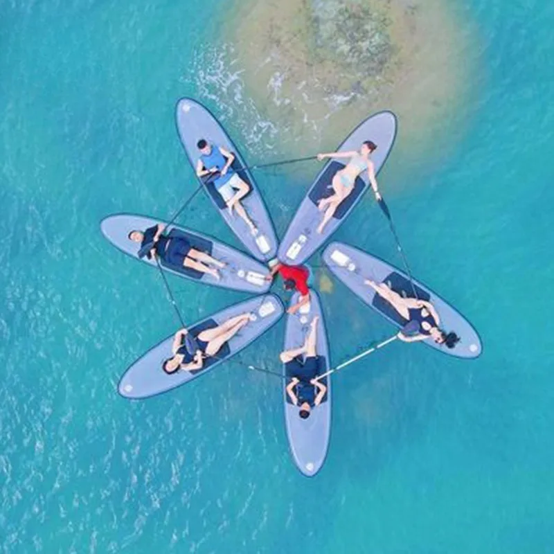 Outdoor Internet celebrity clock in surf paddle board transparent paddle board water sports new standing single water board
Outdoor Internet celebrity clock in surf paddle board transparent paddle board water sports new standing single water board