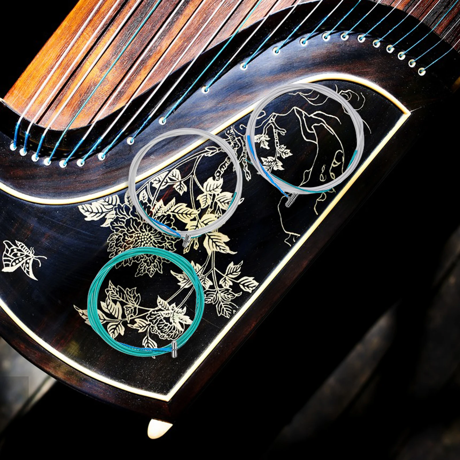6 Pcs Guzheng Strings Accessories for Stringed Instruments Repair Parts Chinese Accessory Suite
6 Pcs Guzheng Strings Accessories for Stringed Instruments Repair Parts Chinese Accessory Suite