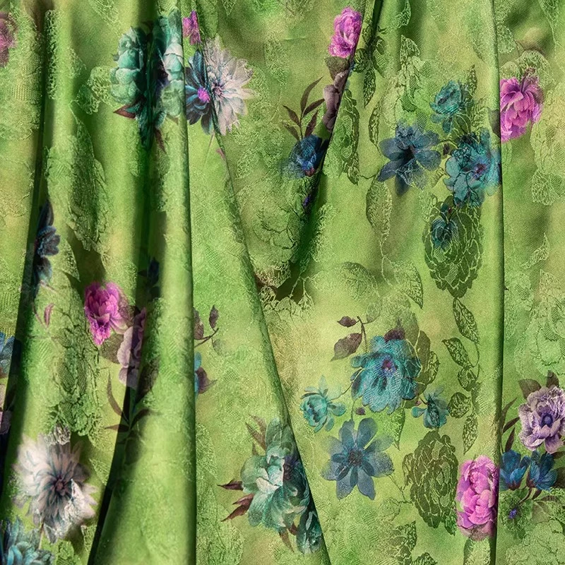 1meter 100% Rayon Purple Night Floral Pattern Fabric New Chinese Style Cheongsam Summer Dress Women Clothing Sewing Material
1meter 100% Rayon Purple Night Floral Pattern Fabric New Chinese Style Cheongsam Summer Dress Women Clothing Sewing Material