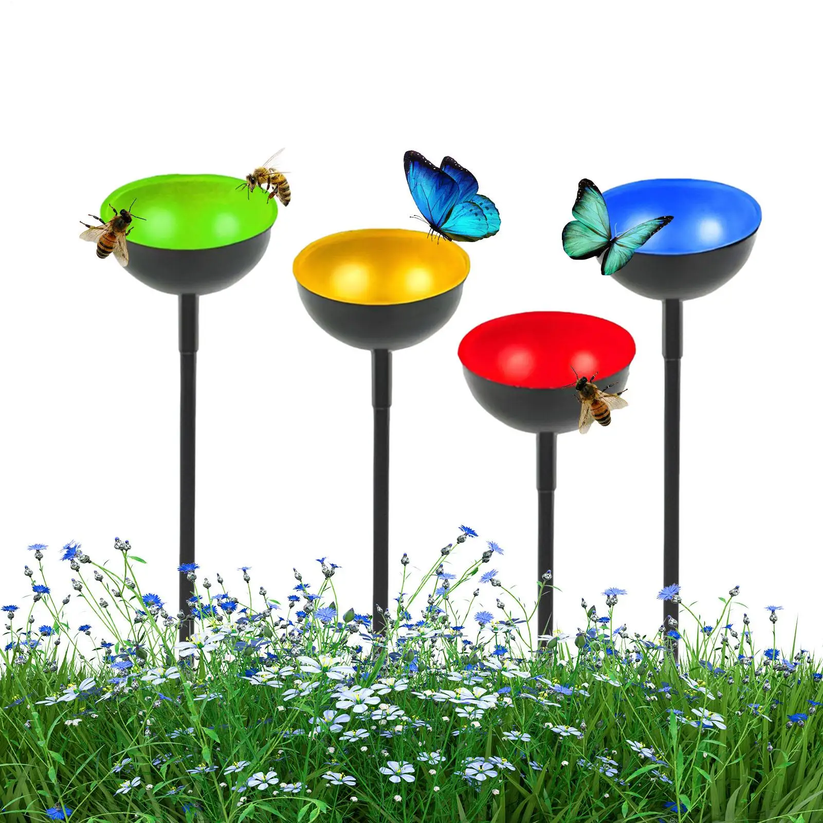 Bee Watering Stations 4 Pieces Bee Drinking Station For Garden Rustproof Pollinator Feeding Outdoor Decor For Courtyard Backyard
Bee Watering Stations 4 Pieces Bee Drinking Station For Garden Rustproof Pollinator Feeding Outdoor Decor For Courtyard Backyard