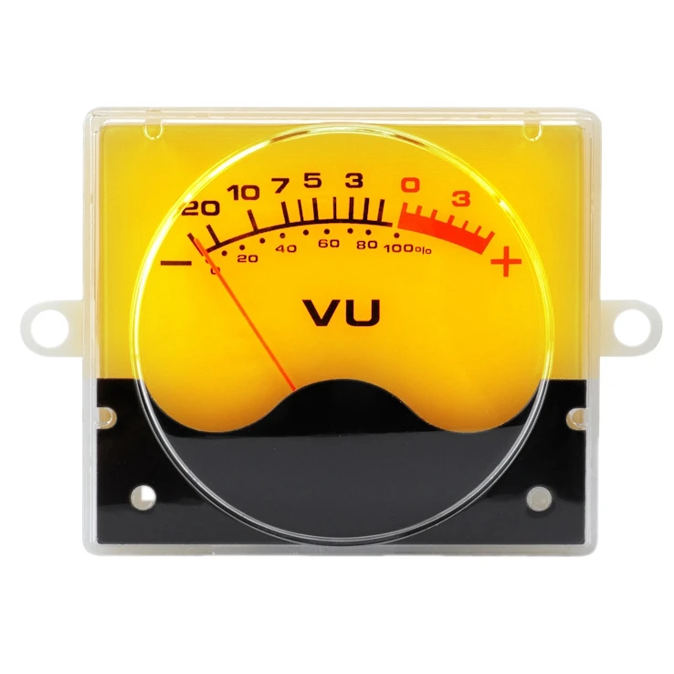 New P-55SI High Precision VU Meter Head DB Meter Amplifier Audio Panel Level Meter with Backlight
New P-55SI High Precision VU Meter Head DB Meter Amplifier Audio Panel Level Meter with Backlight