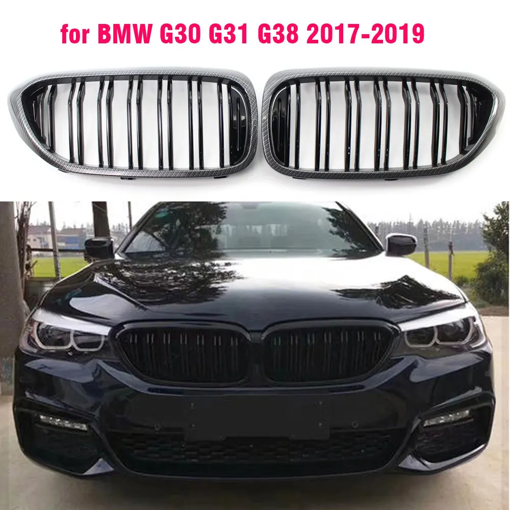 Передний бампер для BMW 5 серии M5 G30 G31 520i 530i 540i ABS 2-Slat глянцевая черная передняя решетка радиатора
Передний бампер для BMW 5 серии M5 G30 G31 520i 530i 540i ABS 2-Slat глянцевая черная передняя решетка радиатора