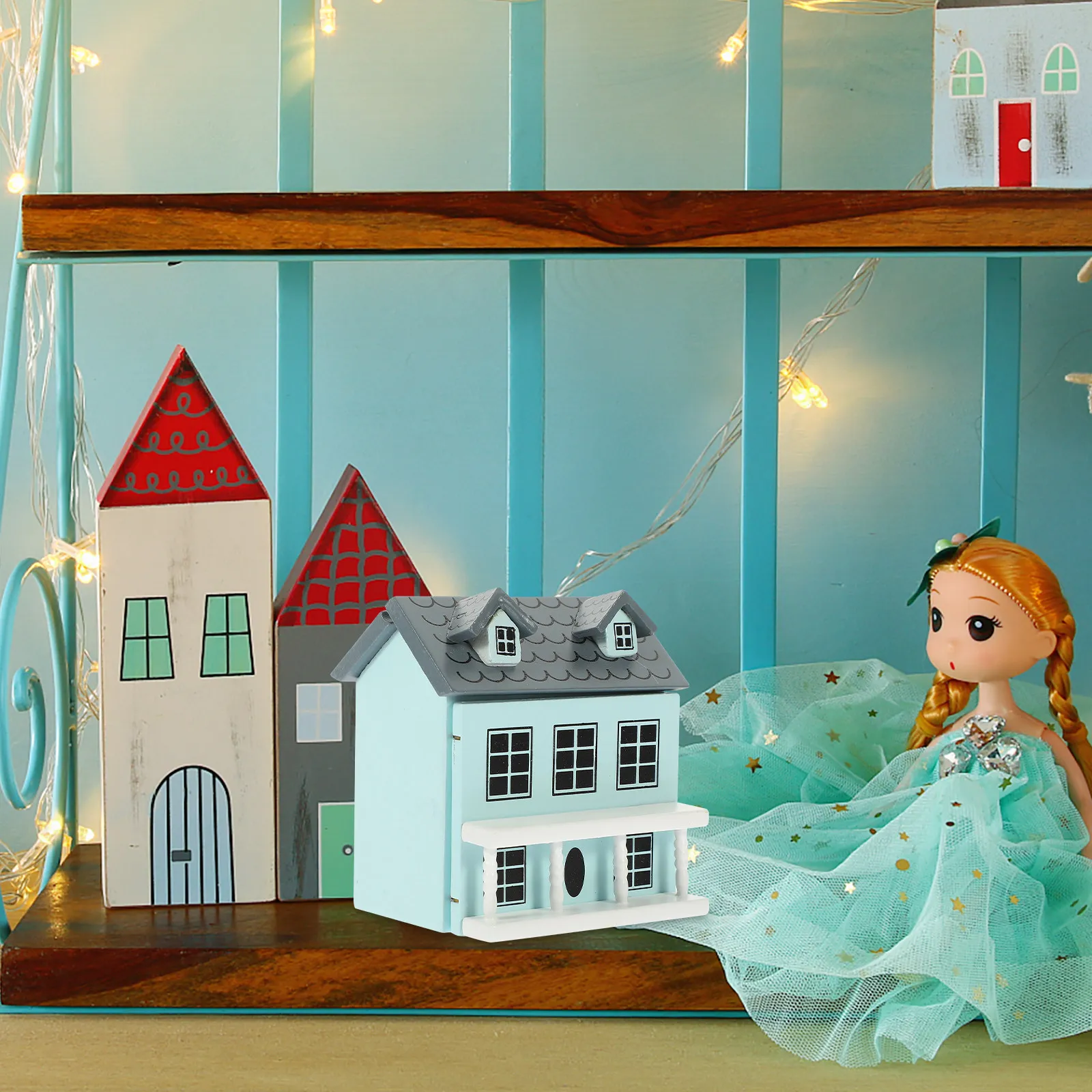 Miniature Villa Ornament Wooden Craft Decor for Mini Garden Dollhouse Landscape Decoration Micro Landscape Tiny House
Miniature Villa Ornament Wooden Craft Decor for Mini Garden Dollhouse Landscape Decoration Micro Landscape Tiny House