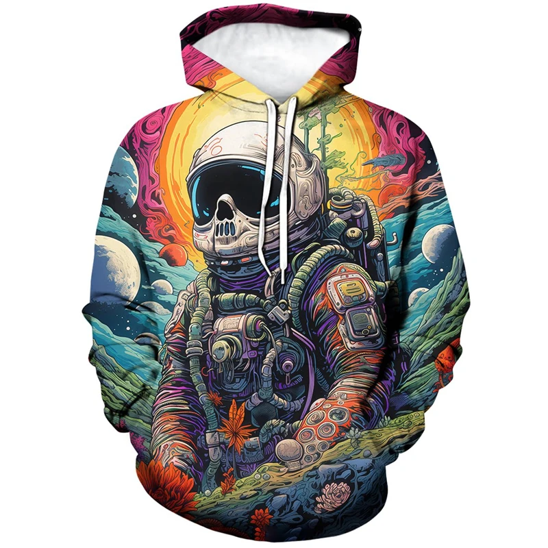 Psychedelic Mushrooms Astronaut Graphic Hoodies 3D Print Creative Skull Pattern Long Sleeve Pullover Fashion Comfortable Clothes
Psychedelic Mushrooms Astronaut Graphic Hoodies 3D Print Creative Skull Pattern Long Sleeve Pullover Fashion Comfortable Clothes