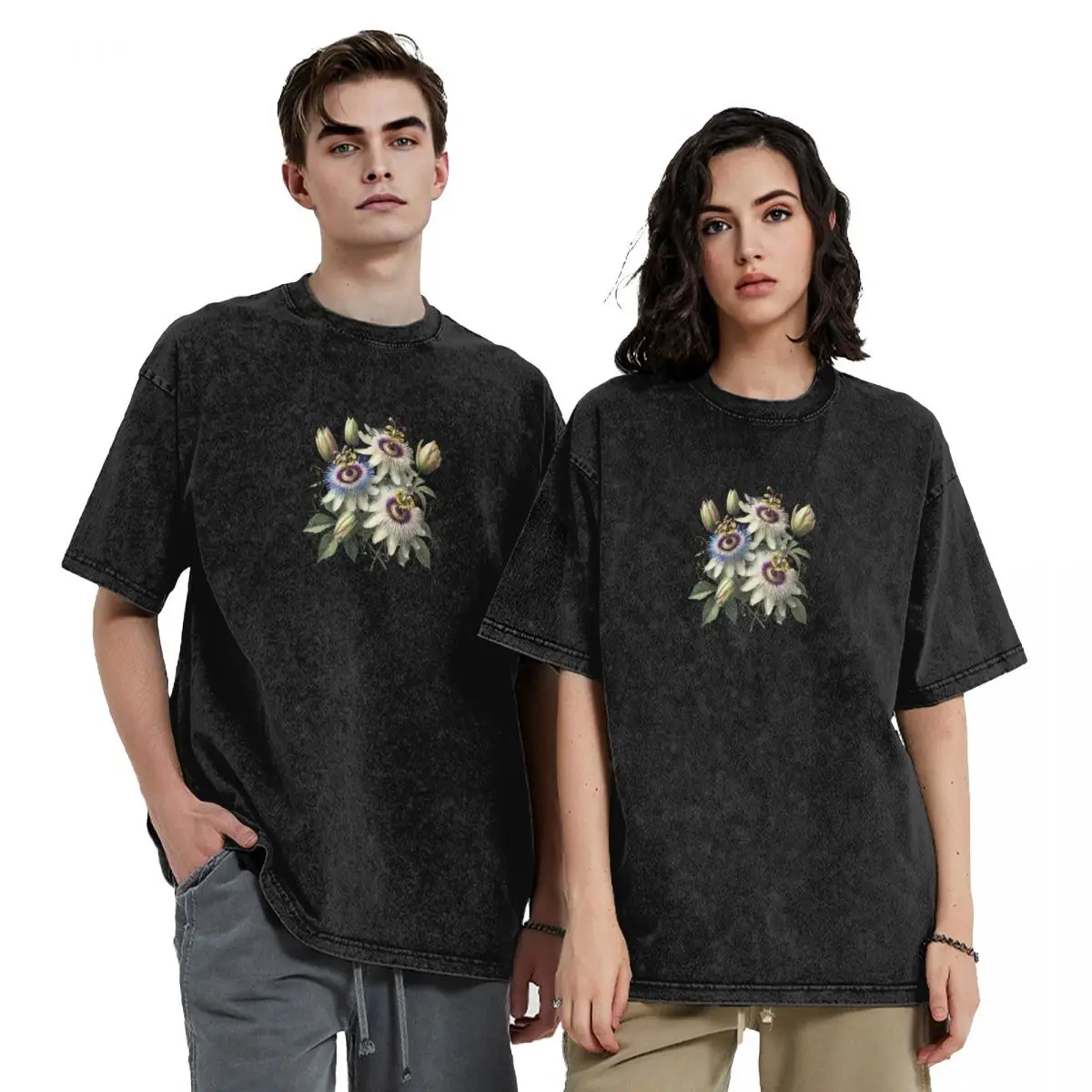 Passionflower Botanical T-Shirt blacks graphic t shirts custom shirt Men's cotton t-shirt
Passionflower Botanical T-Shirt blacks graphic t shirts custom shirt Men's cotton t-shirt