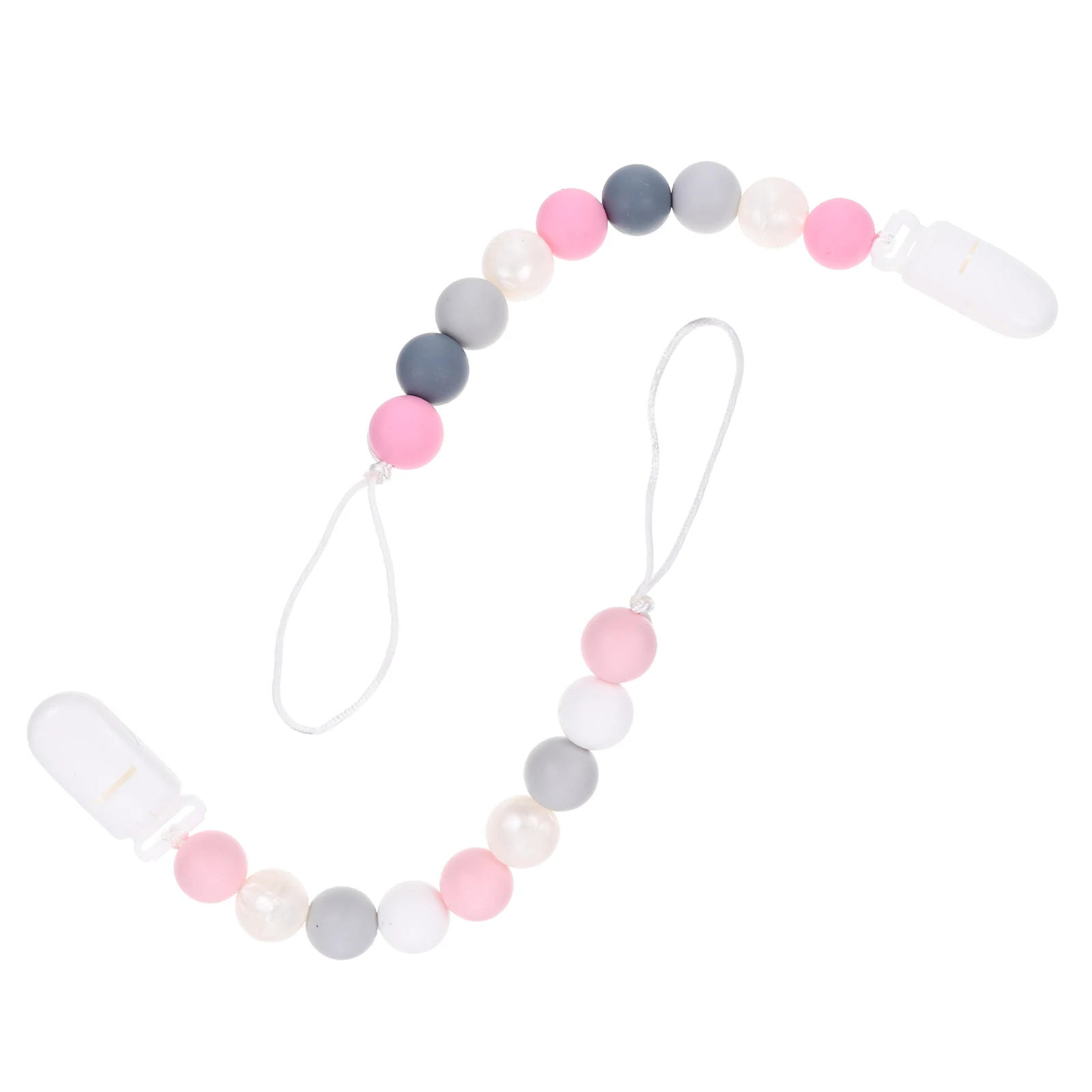 Baby Pacifier Clips Holder Silicone Accessory Durable Wear Resistant Teether Chains Bibs Girls Household Gifts
Baby Pacifier Clips Holder Silicone Accessory Durable Wear Resistant Teether Chains Bibs Girls Household Gifts